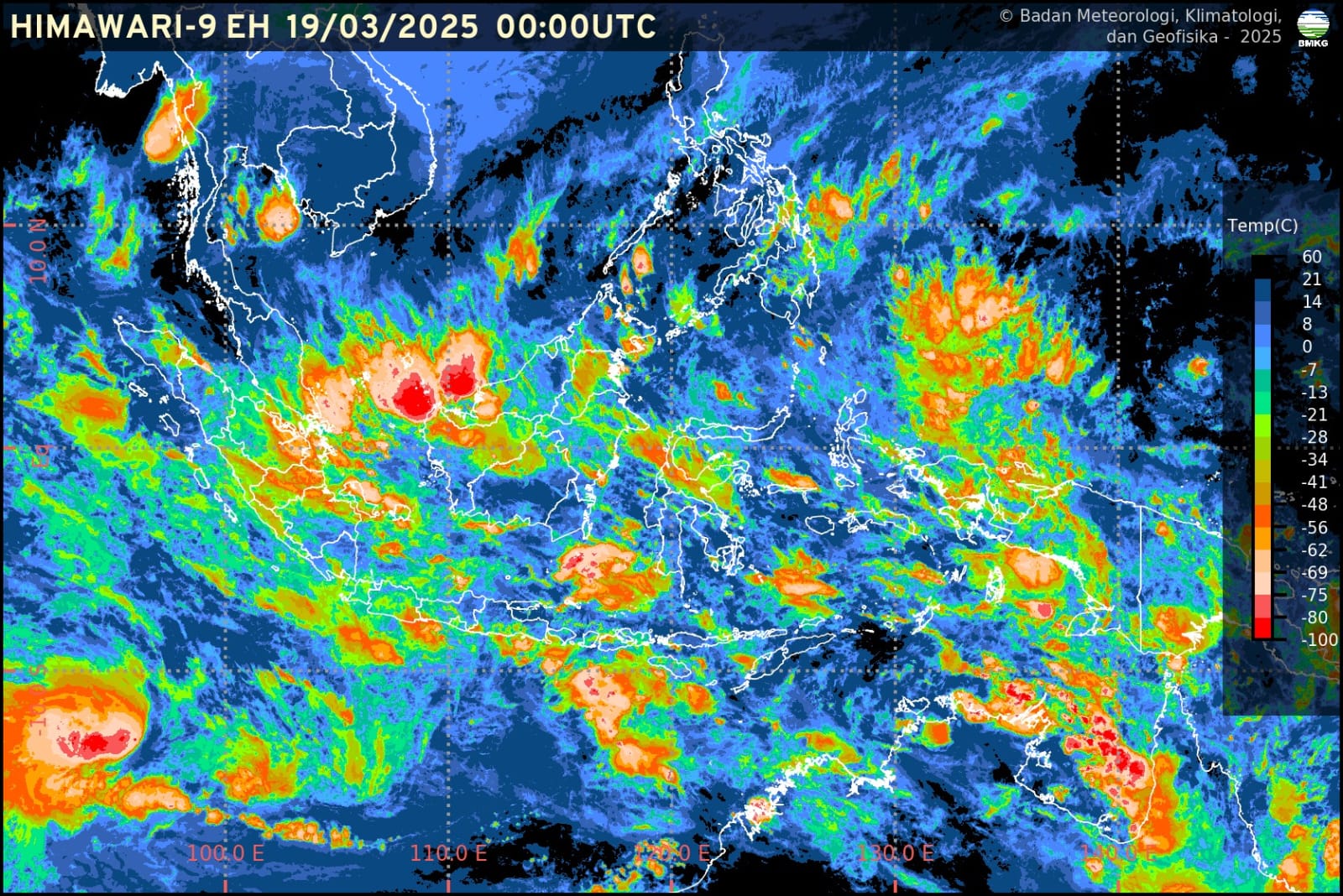 Info Prakiraan Cuaca BMKG Jawa Barat, Rabu, 19 Maret 2025: Cerah, Berawan dan Berpotensi Hujan Disertai Angin