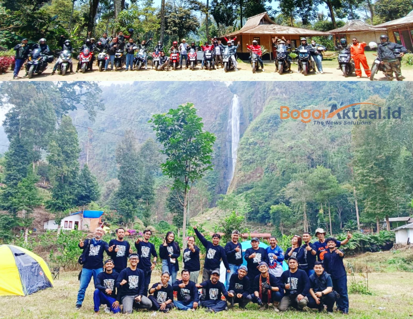 Jelajahi Spot Wisata, Pers Motor Club jadi Wadah Jurnalis Melepas Penat 