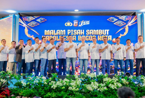 Wali Kota Bogor Sambut Kapolresta Bogor Kota Baru