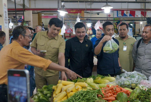 Sidak Pasar Gembrong dan Jambu Dua, Komisi II DPRD Kota Bogor Soroti Kenaikan Harga dan Akses Angkot