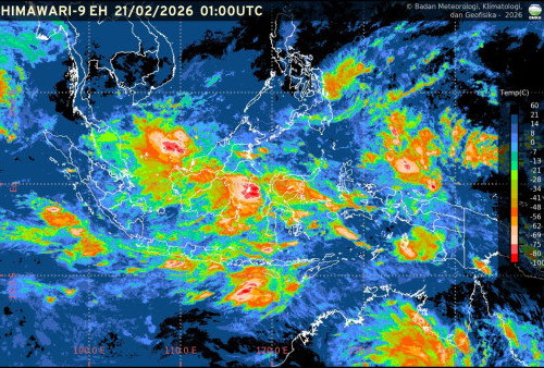 Info Prakiraan Cuaca BMKG Jawa Barat, Sabtu, 21 Februari 2026: Waspada Potensi Hujan Angin