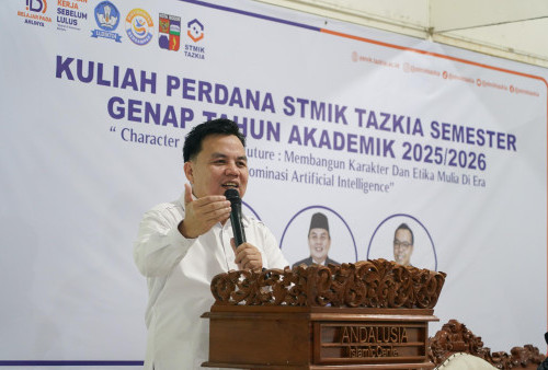 Character Wins The Future STMIK Tazkia Hadirkan Narsum Ketua DPRD Kota Bogor