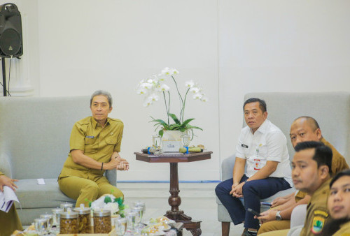 Bahas Penataan Wilayah, Wali Kota Bogor Terima Kunjungan Kerja Bupati Karawang