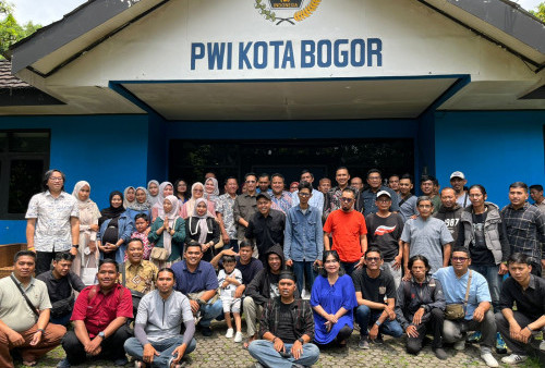 PWI Kota Bogor Gelar Halal Bihalal Bersama Direksi Baru Perumda Tirta Pakuan Kota Bogor