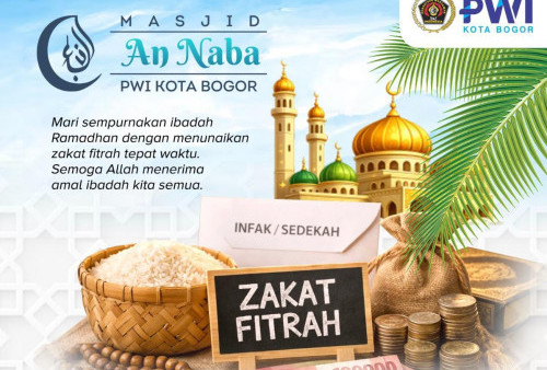 Masjid An Naba PWI Kota Bogor kembali Buka Penerimaan Zakat Fitrah Ramadan 2026