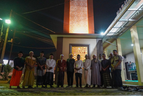 Ketua PKS Kota Bogor Karnain Asyhar Hadiri Peresmian Menara Masjid Baitussalam