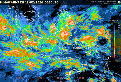 Info Prakiraan Cuaca BMKG Jawa Barat, Kamis, 19 Februari 2026: Waspada Potensi Hujan dan Angin