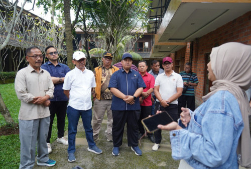 Komisi lll DPRD Kota Bogor Sidak Proyek Hotel Prima di Katulampa 