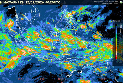 Info Prakiraan Cuaca BMKG Jawa Barat, Kamis, 12 Februari 2026: Cerah Berawan dan Hujan 