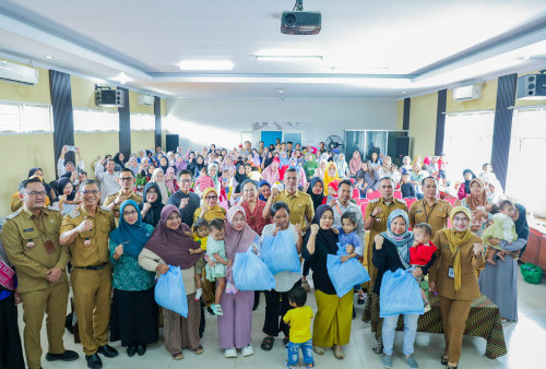 71 Anak Stunting di Kota Hujan Dapat Bantuan Tambahan Gizi Selama Enam Bulan ke Depan