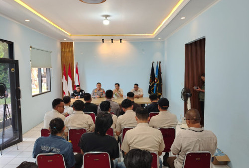 Kapolresta Bogor Kota Kunjungi Mako PWI Kota Bogor, Diskusi Informasi Bersama Wartawan
