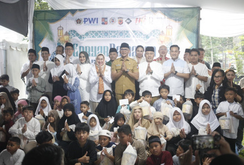 PWI Kota Bogor Santuni 200 Yatim dan Dhuafa di Ramadan 1447 Hijriah