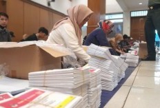 Libatkan 1.114 Warga, KPU Kota Bogor Mulai Sortir dan Lipat Surat Suara Pemilu 2024