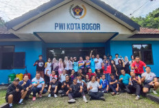 Jumat Sehat PWI Kota Bogor Hadirkan Wakil Walikota, Direksi Bank Kota Bogor Ajak Melek Wartawan Menabung