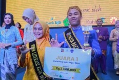 Tiga Duta Baca Kota Bogor Terpilih, Bunda Literasi Sematkan Selempang