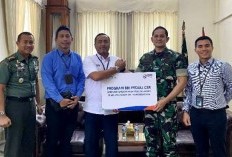 BRI Dewi Sartika Bogor Bangun Lapangan Mini Soccer untuk Korem 061/Suryakancana 